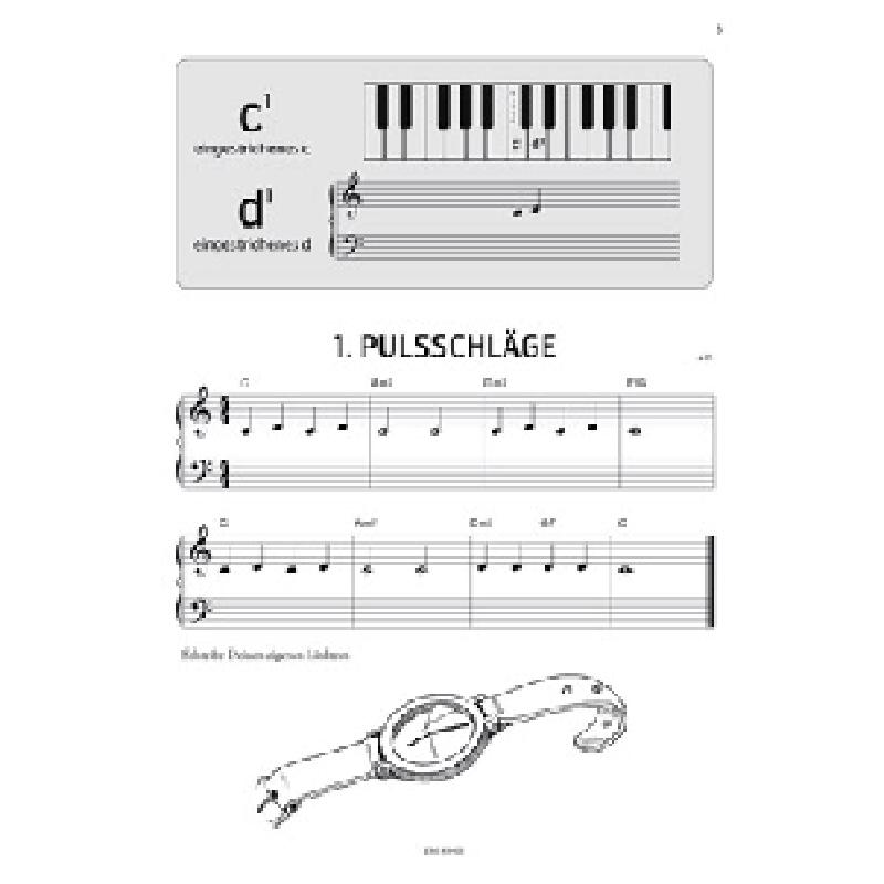 Klaviertaxi 1 - die Klavierschule